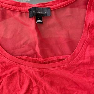 The limited, orange shirt, size L